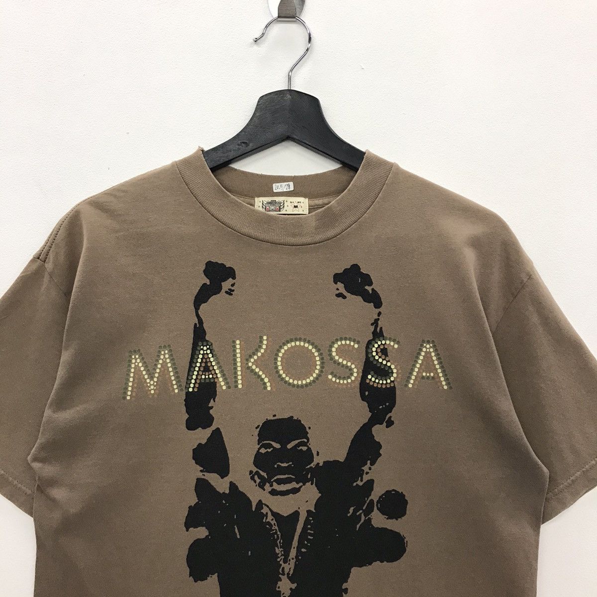 Band Tees × Vintage Rare!! Vintage Makossa Manu Dibango Singer Tee Size US M / EU 48-50 / 2 - 2 Thumbnail