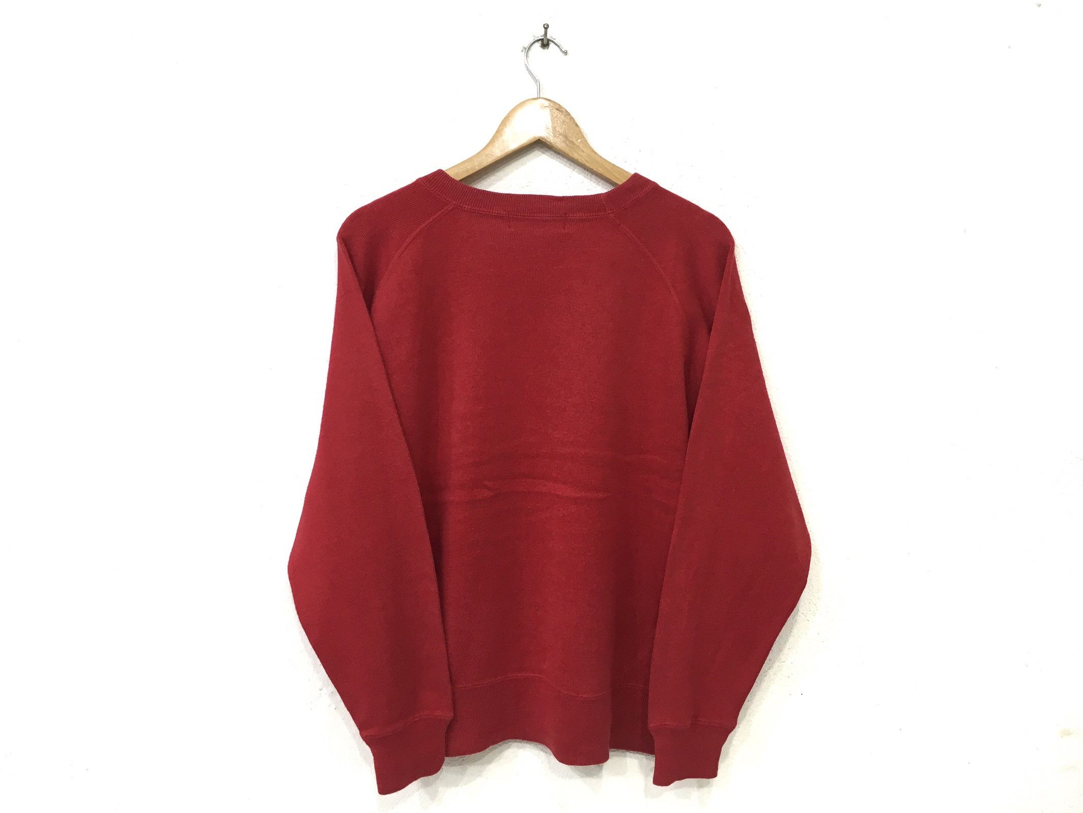 Polo Ralph Lauren Rare!! Polo RALPH LAUREN Sweatshirt Red Colour Medium Size US M / EU 48-50 / 2 - 2 Thumbnail