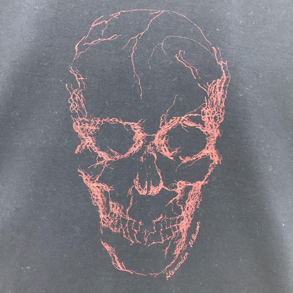 Alexander McQueen × Designer Rare!! Alexander Mc’Queen Skull Graphic Tee Size US S / EU 44-46 / 1 - 3 Thumbnail
