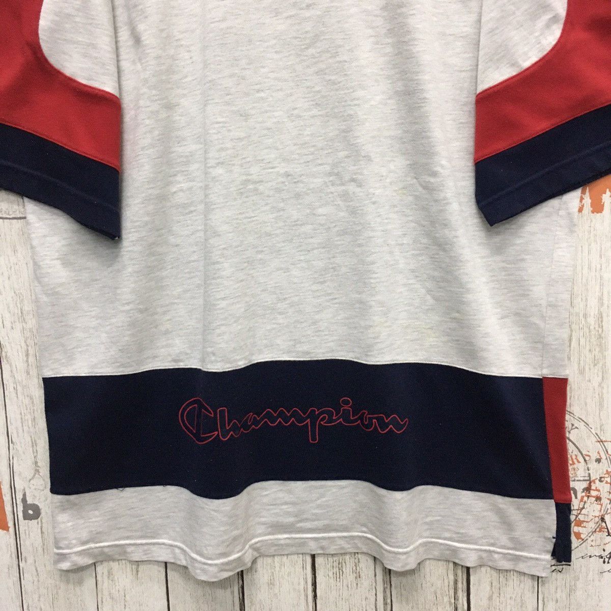 Champion × Vintage 🔥CHAMPION big Logo men tees Multicolour Size US XL / EU 56 / 4 - 10 Thumbnail