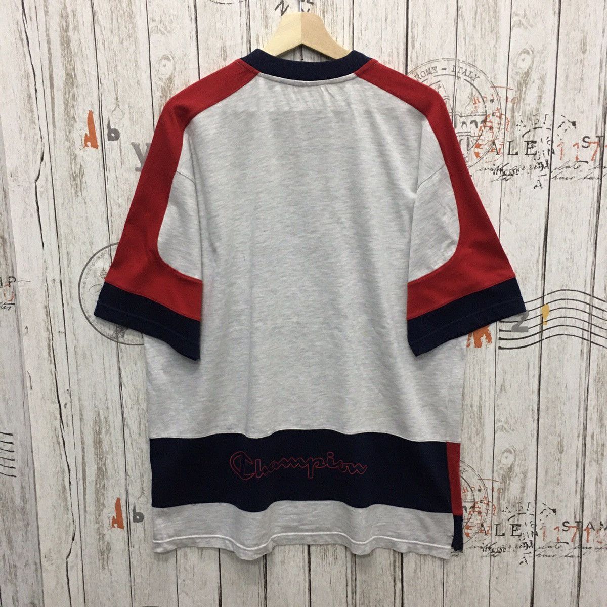 Champion × Vintage 🔥CHAMPION big Logo men tees Multicolour Size US XL / EU 56 / 4 - 2 Thumbnail