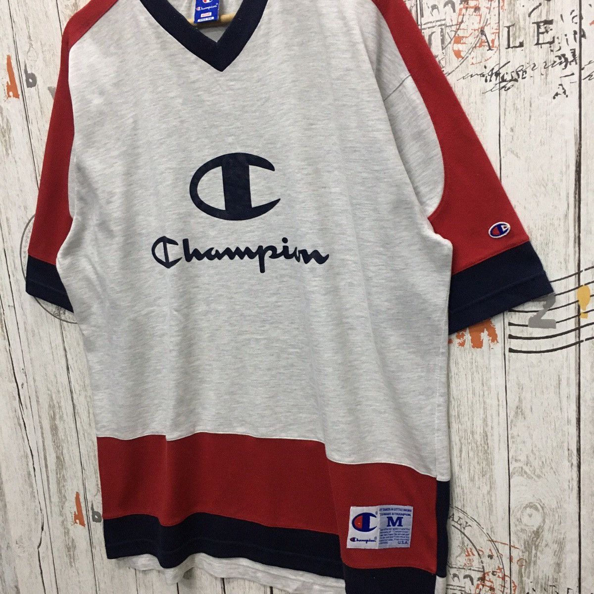 Champion × Vintage 🔥CHAMPION big Logo men tees Multicolour Size US XL / EU 56 / 4 - 5 Thumbnail