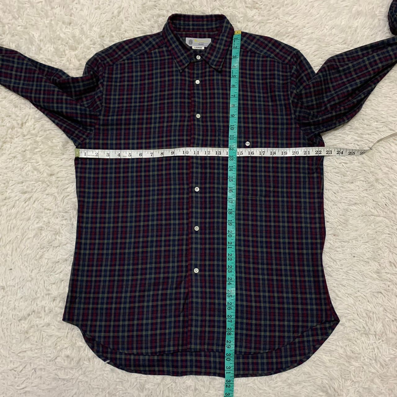 Aquascutum × Japanese Brand Aquascutum button up shirt Size US L / EU 52-54 / 3 - 3 Thumbnail