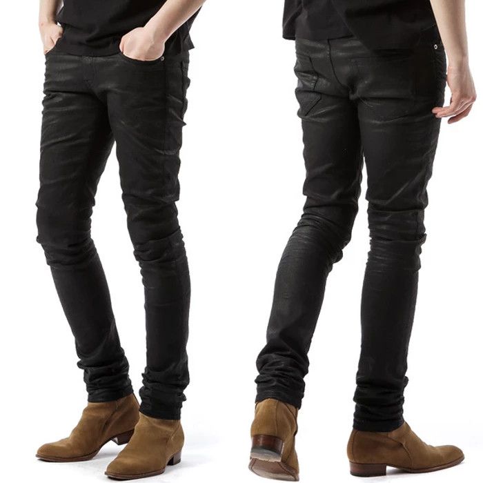 Saint Laurent Paris Saint Laurent D02 waxed coated denim size 31 Grailed