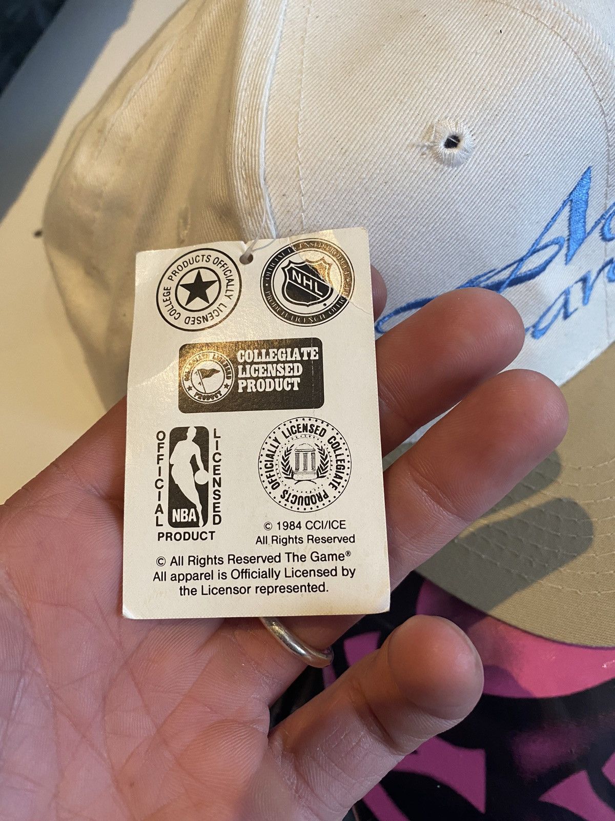 NCAA × The Game North Caroline 1993 NCAA Final Four SnapBack Brand new Size ONE SIZE - 6 Thumbnail