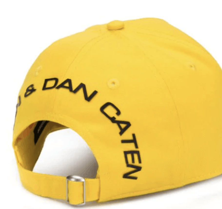 Dsquared2 DSQUARED2 CAPRI YELLOW CAP 100%AUTHENTIC ONE SIZE Size ONE SIZE - 4 Thumbnail