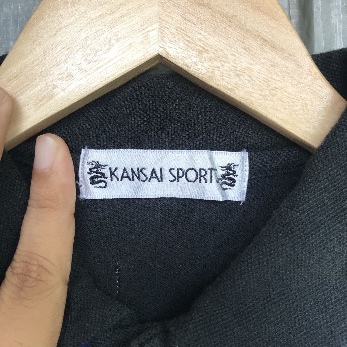 Japanese Brand × Kansai Yamamoto × Vintage 🔥KANSAI SPORT Men Clothing Polo T shirt Small Logo Size US M / EU 48-50 / 2 - 10 Thumbnail