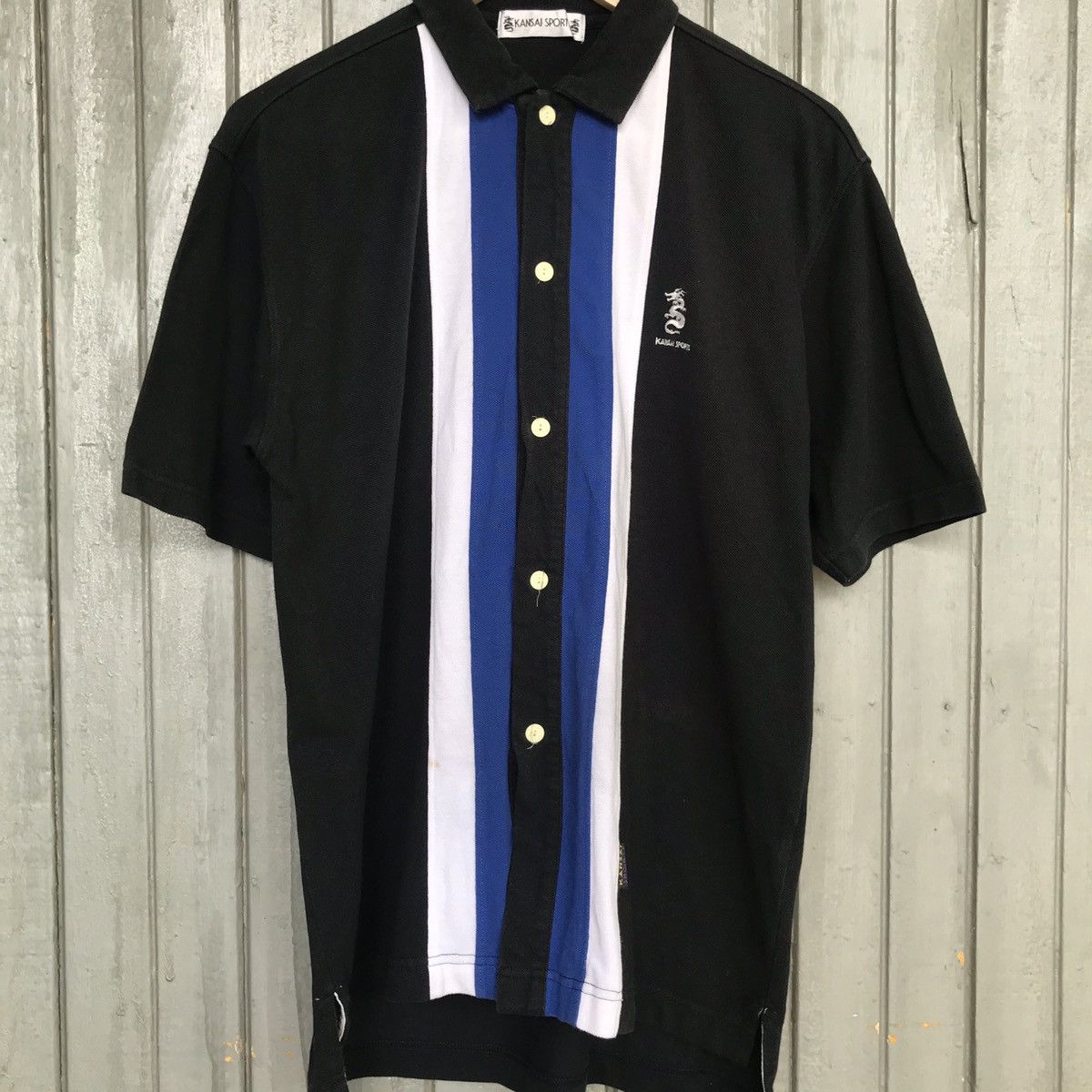 Japanese Brand × Kansai Yamamoto × Vintage 🔥KANSAI SPORT Men Clothing Polo T shirt Small Logo Size US M / EU 48-50 / 2 - 2 Thumbnail