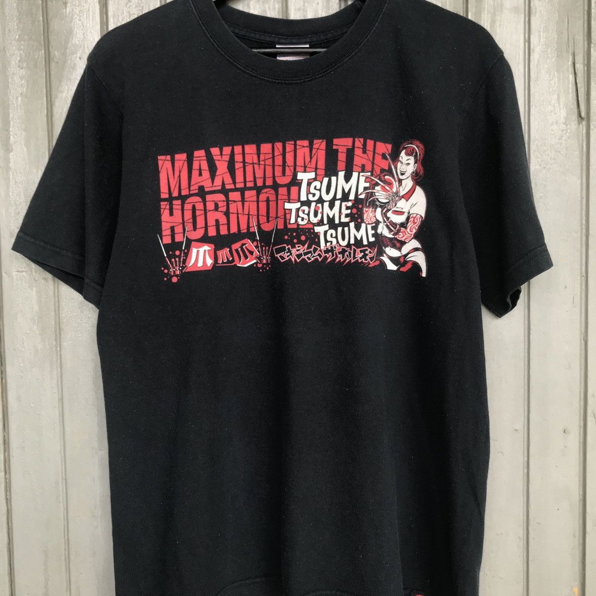 Band Tees × Japanese Brand × Vintage Rare‼️MAXIMUM THE HORMONE Tour 2008 Size US M / EU 48-50 / 2 - 5 Thumbnail