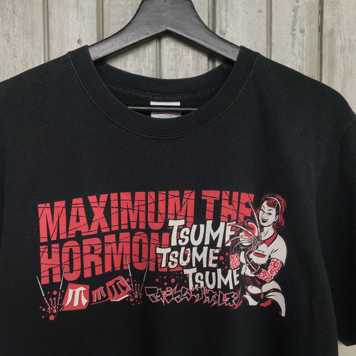 Band Tees × Japanese Brand × Vintage Rare‼️MAXIMUM THE HORMONE Tour 2008 Size US M / EU 48-50 / 2 - 6 Thumbnail