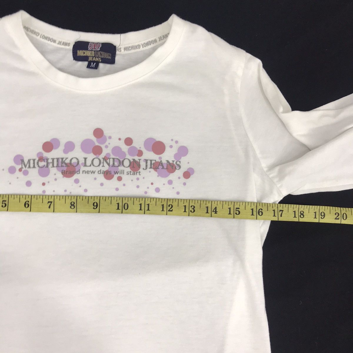 Michiko Koshino Vintage Michiko London Jeans Big Logo Spell Out Nice Size S / US 4 / IT 40 - 5 Thumbnail