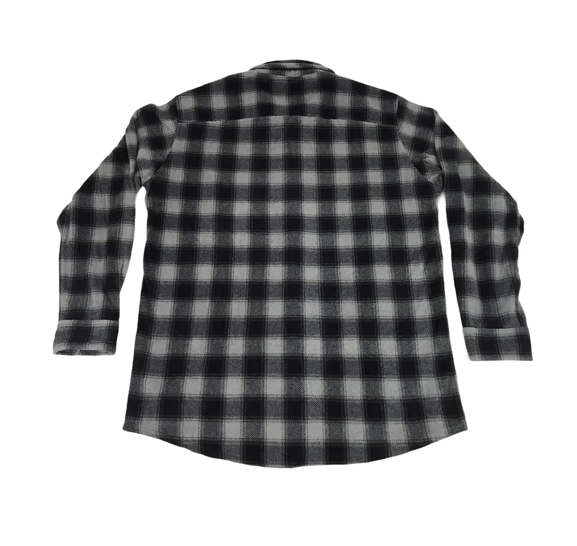 Flannel Vintage Style Flannel Uniqlo Casual Shirt Plaid Checked Size US XL / EU 56 / 4 - 2 Thumbnail
