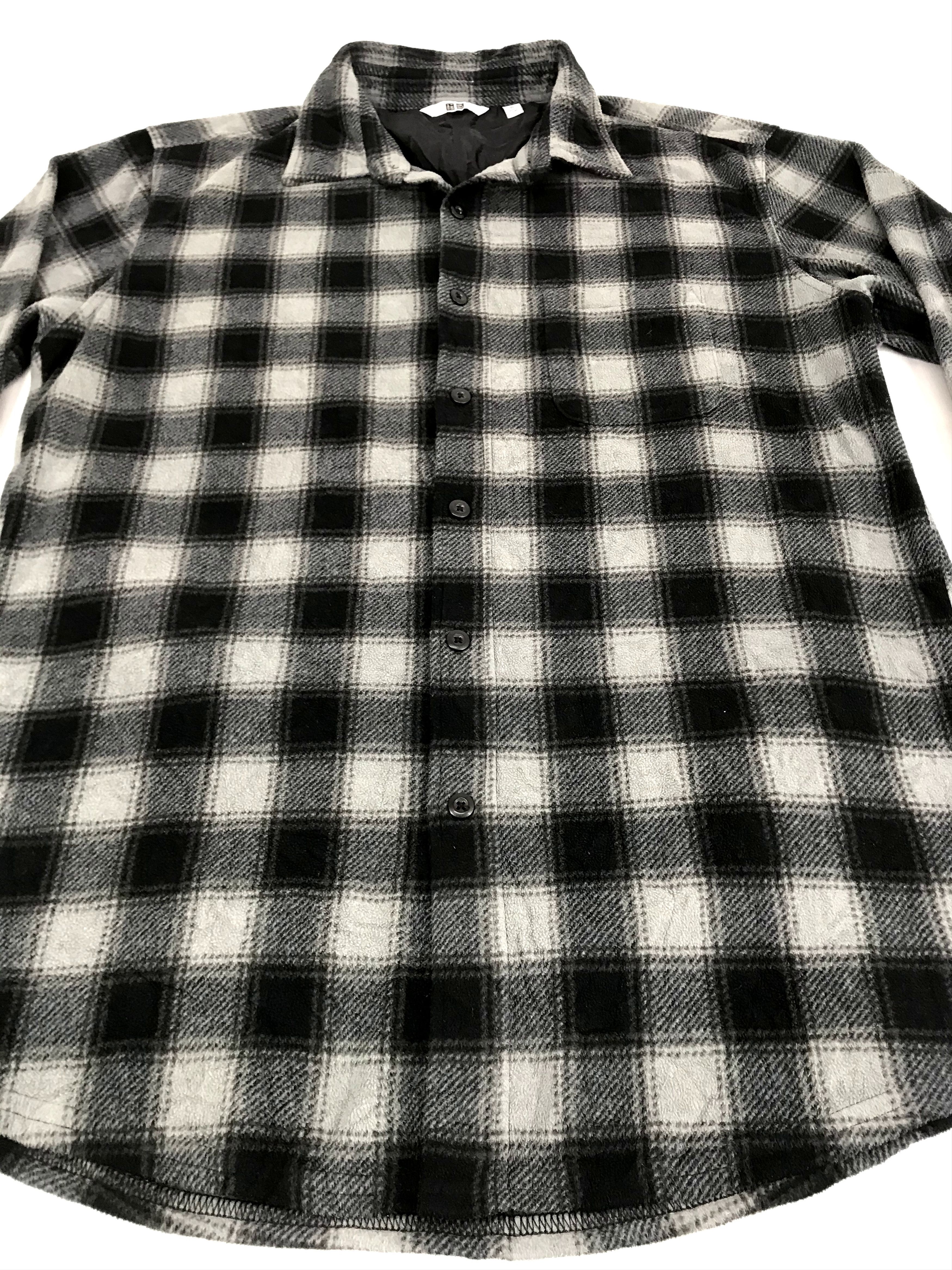 Flannel Vintage Style Flannel Uniqlo Casual Shirt Plaid Checked Size US XL / EU 56 / 4 - 3 Thumbnail