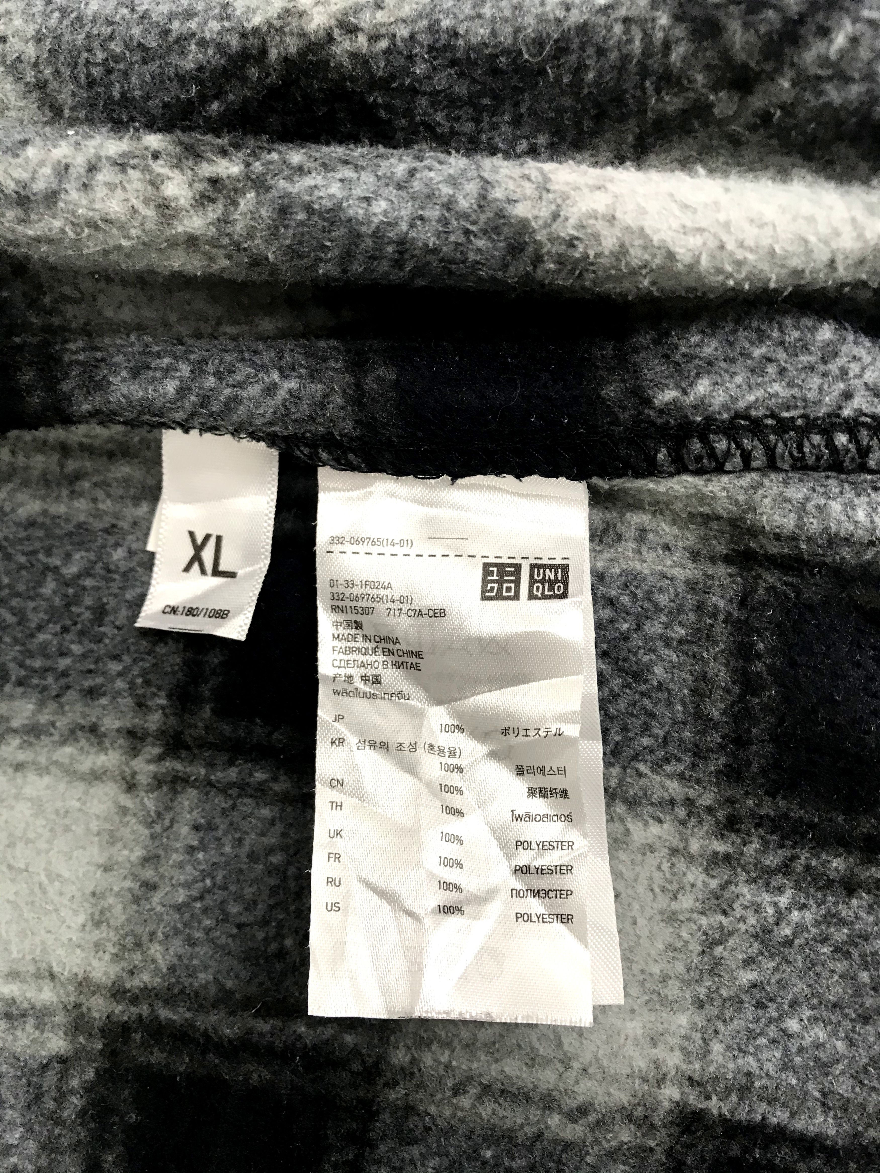 Flannel Vintage Style Flannel Uniqlo Casual Shirt Plaid Checked Size US XL / EU 56 / 4 - 6 Thumbnail