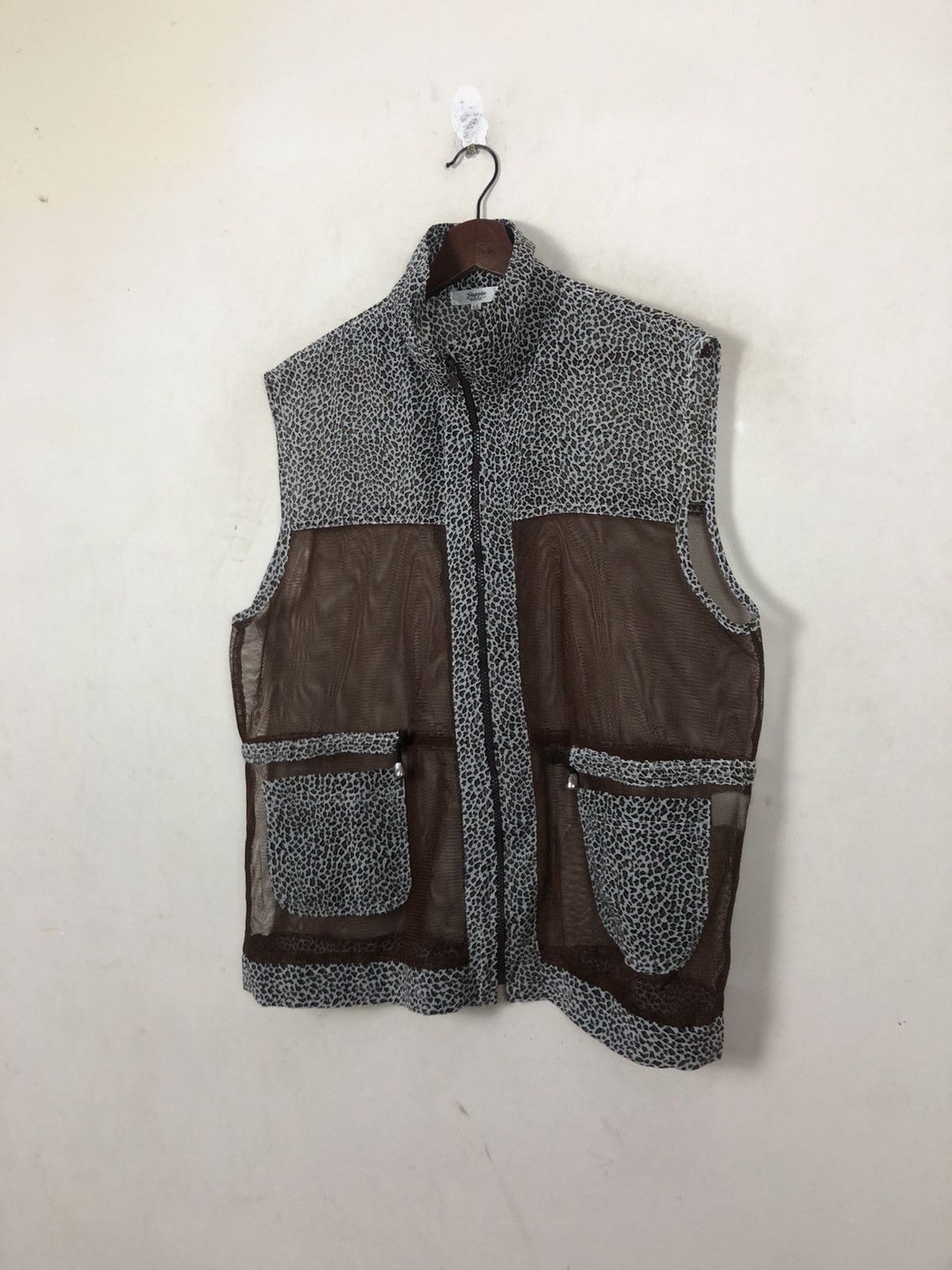 Japanese Brand × Vintage Vintage Supple Fishnets Vest Size US L / EU 52-54 / 3 - 3 Thumbnail