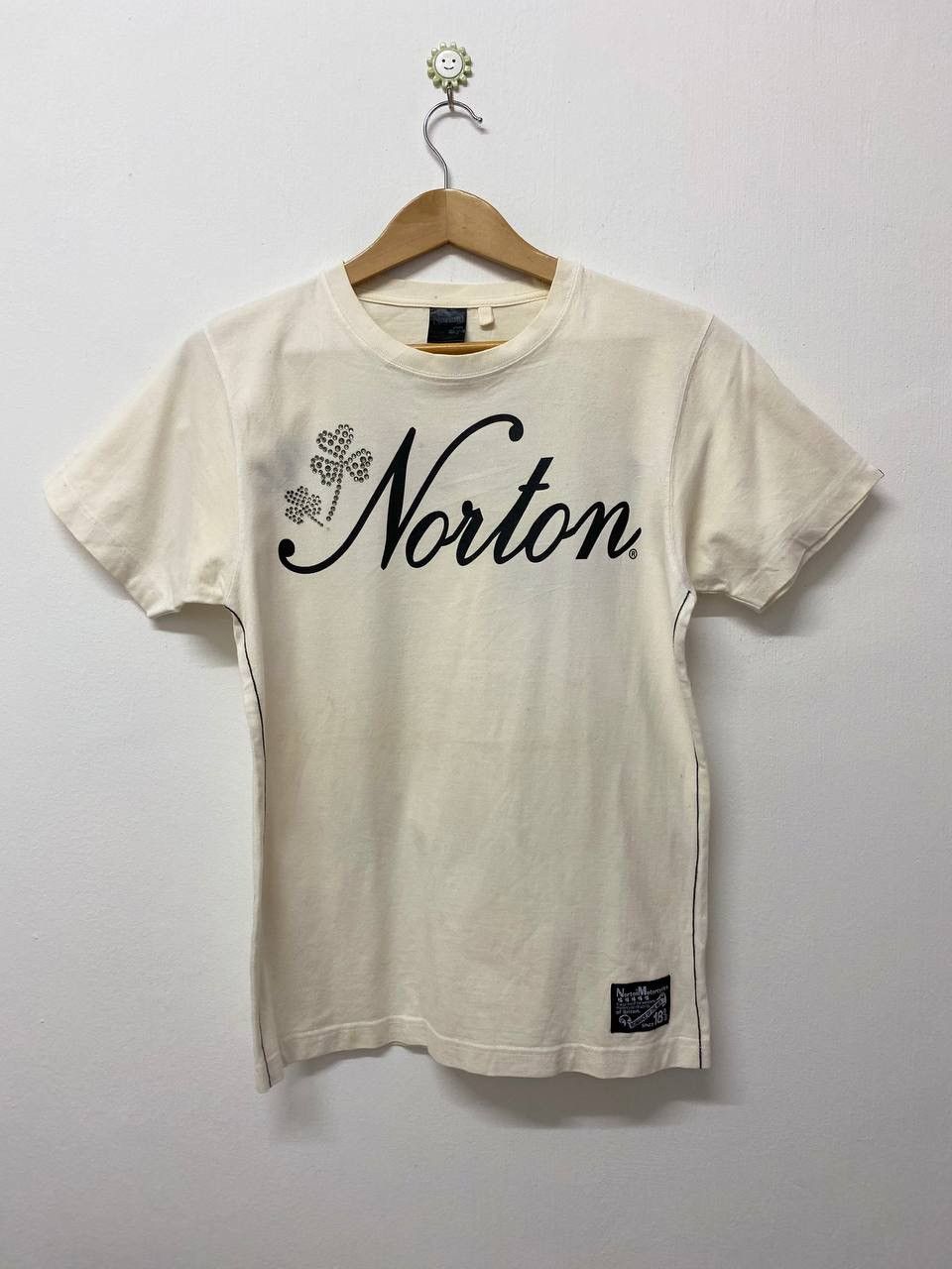 Japanese Brand Norton Motorcycle Tshirt Nice Design Size US M / EU 48-50 / 2 - 2 Thumbnail