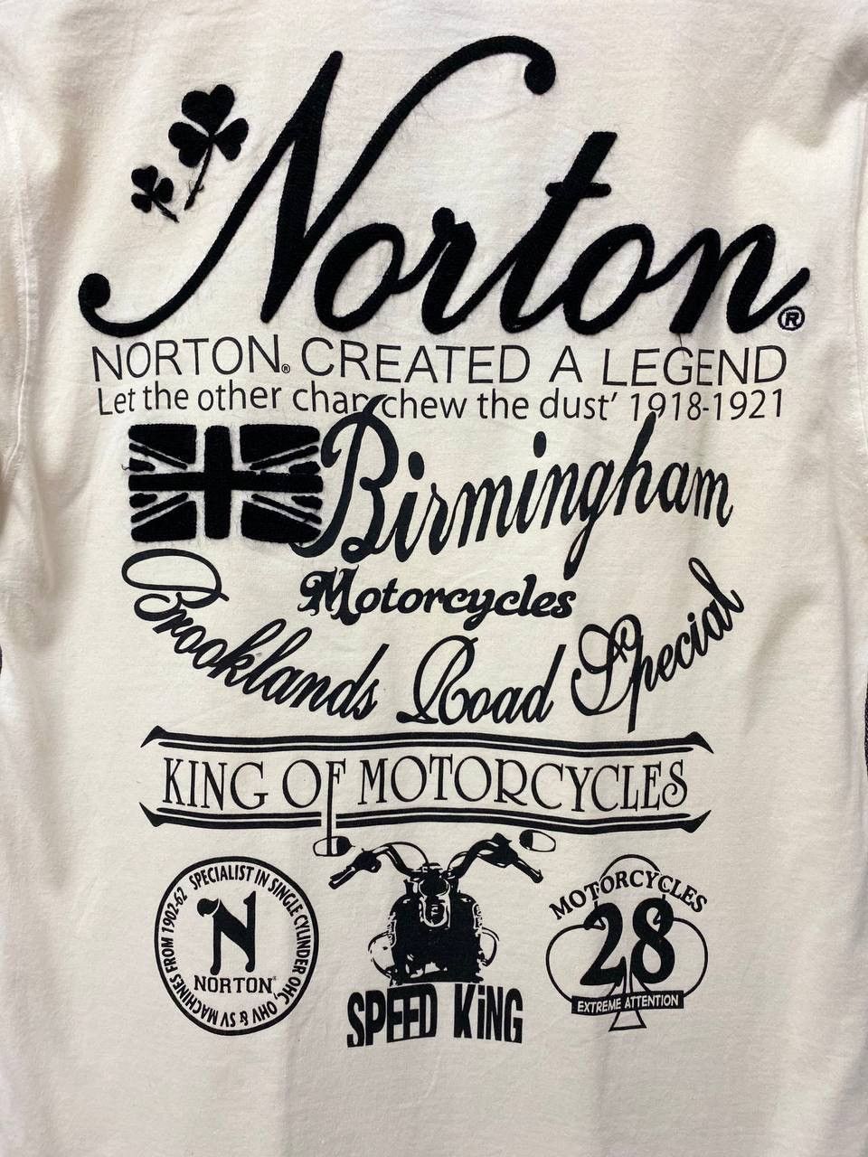Japanese Brand Norton Motorcycle Tshirt Nice Design Size US M / EU 48-50 / 2 - 4 Thumbnail