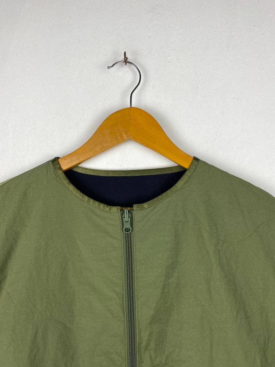 Japanese Brand japanese brands open collar nylon jacket Size L / US 10 / IT 46 - 2 Thumbnail