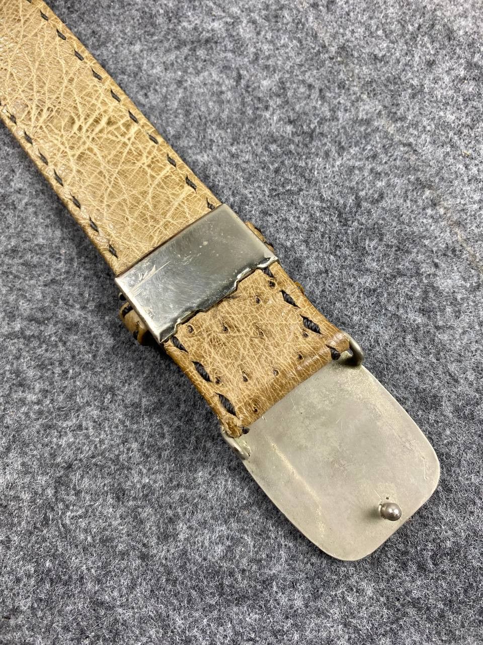 Balenciaga × Designer vintage balenciaga ostrich leather belt nice design Size 42 - 6 Thumbnail