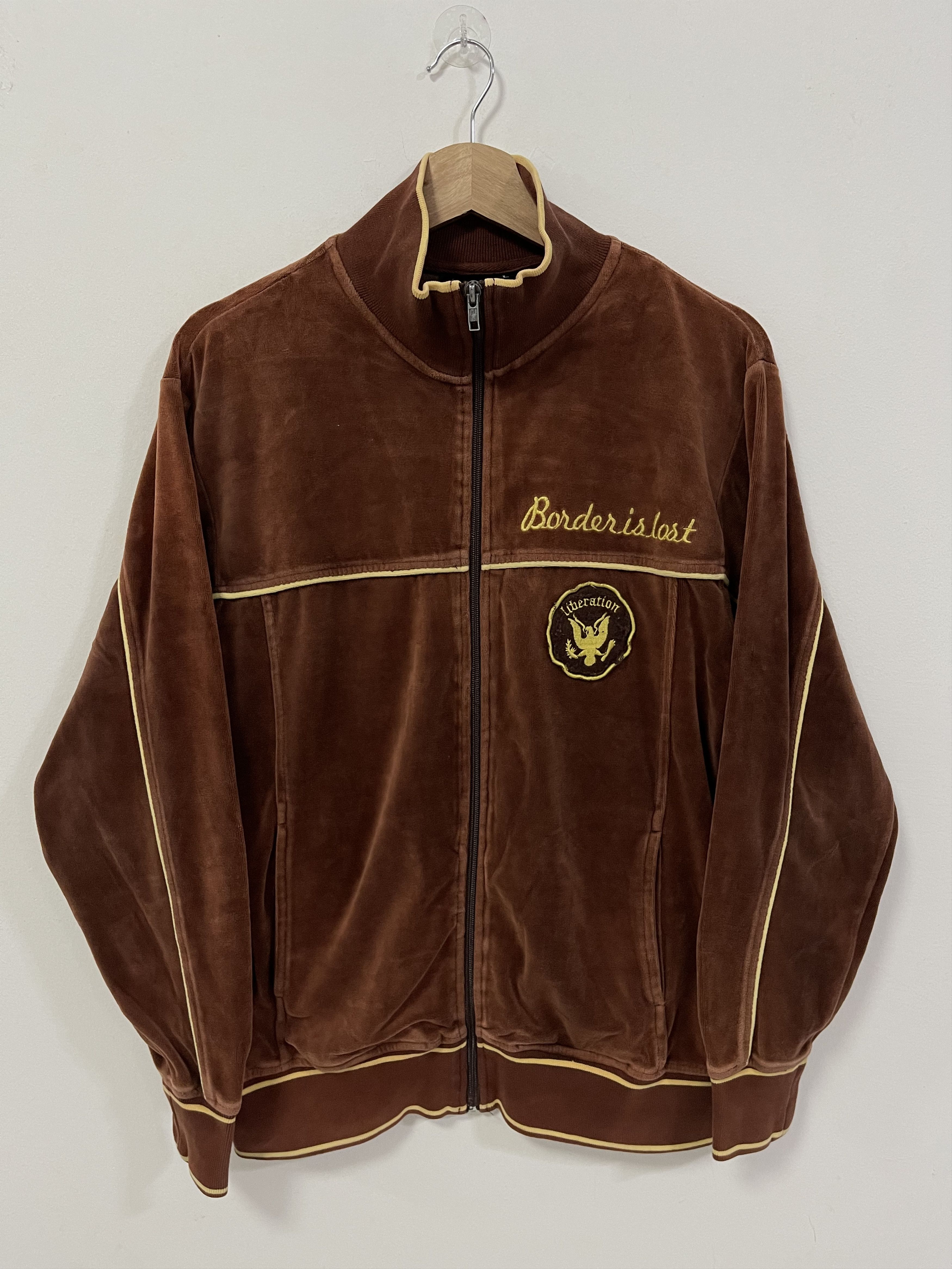 Japanese Brand Japanese Beand Velvet Poem Zip Up Jacket Size US M / EU 48-50 / 2 - 1 Thumbnail