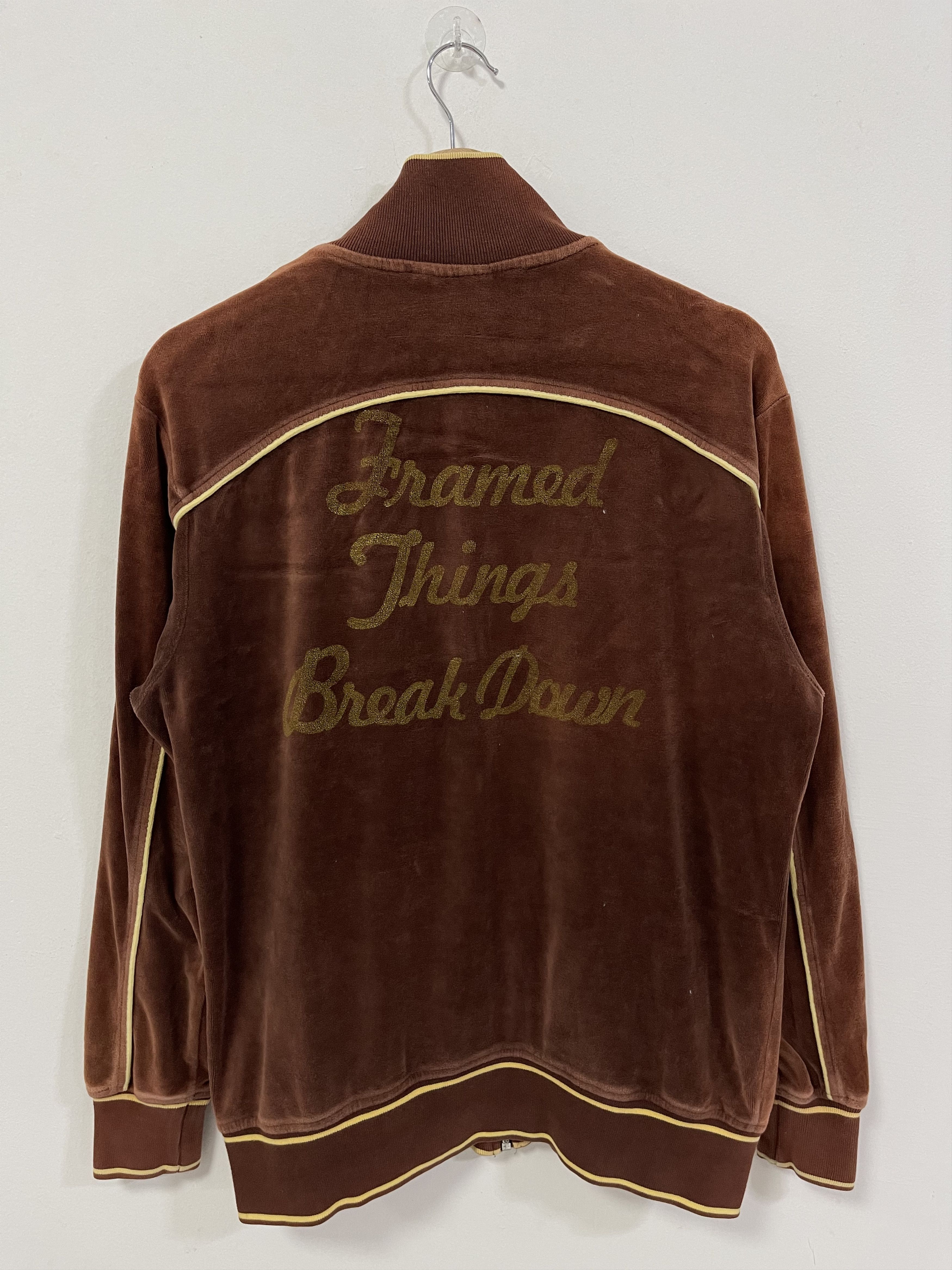 Japanese Brand Japanese Beand Velvet Poem Zip Up Jacket Size US M / EU 48-50 / 2 - 8 Thumbnail