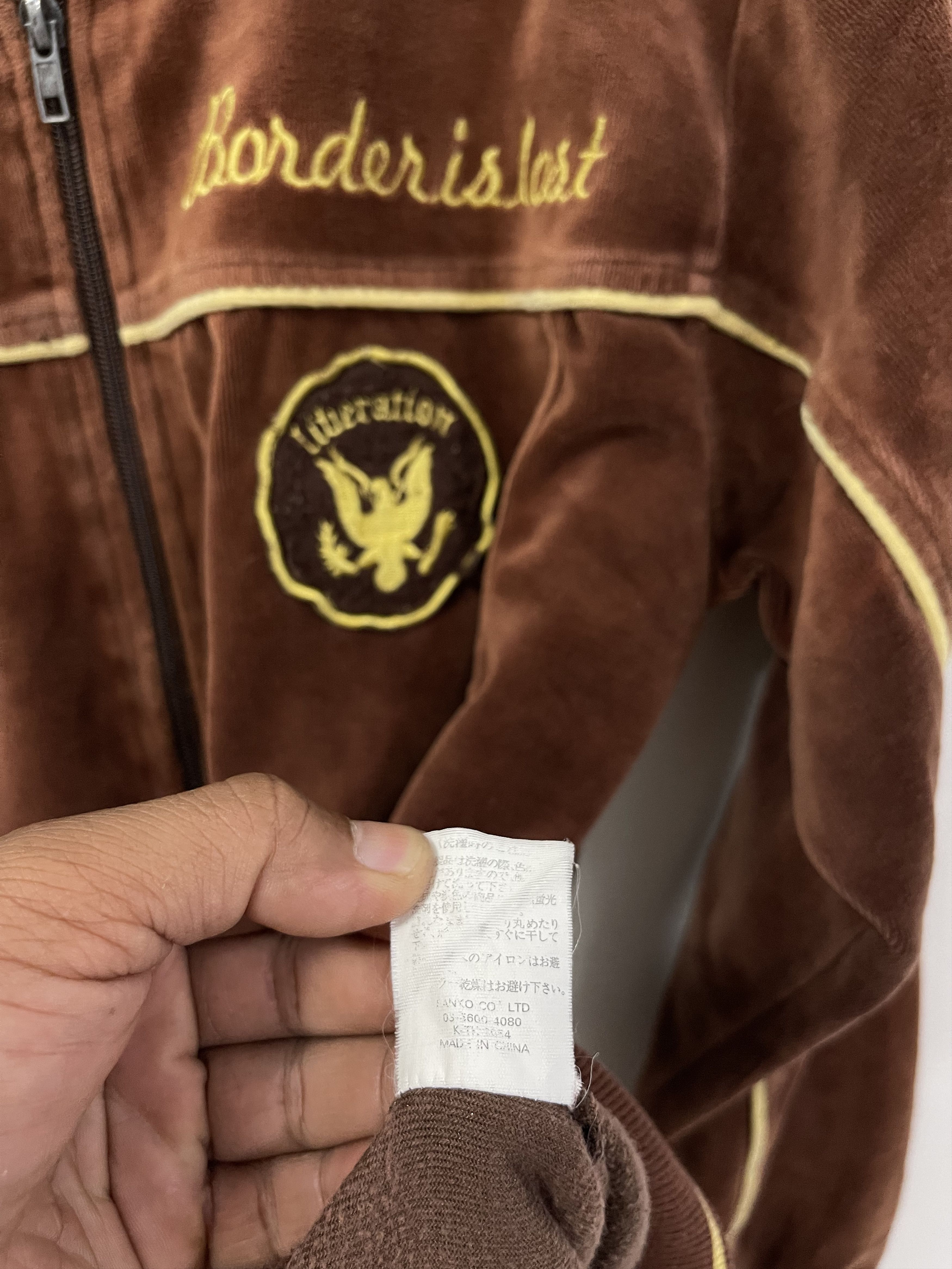 Japanese Brand Japanese Beand Velvet Poem Zip Up Jacket Size US M / EU 48-50 / 2 - 12 Thumbnail
