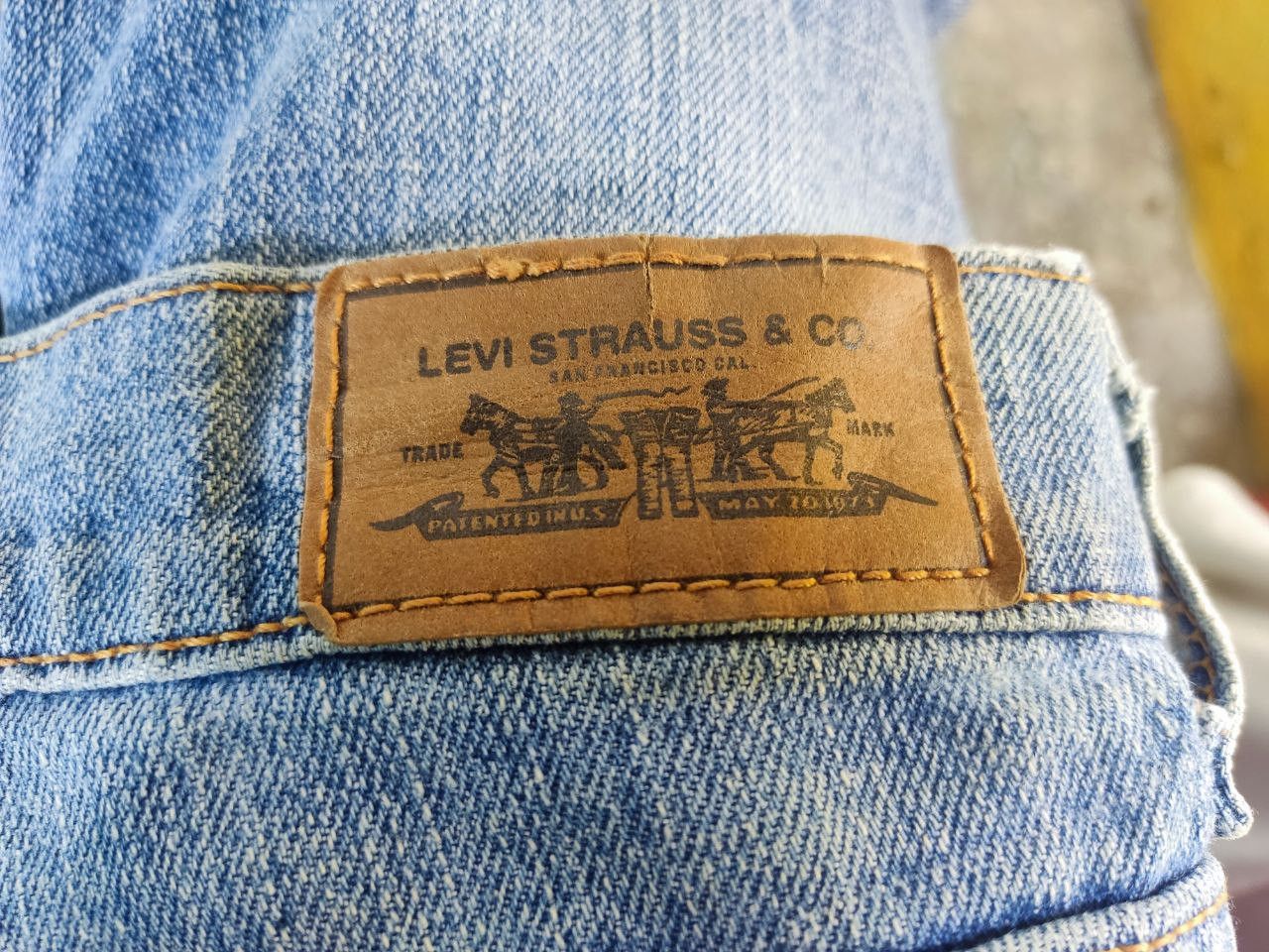 Levi's vintage levis 515 bootcut flare denim Size 33" - 3 Thumbnail