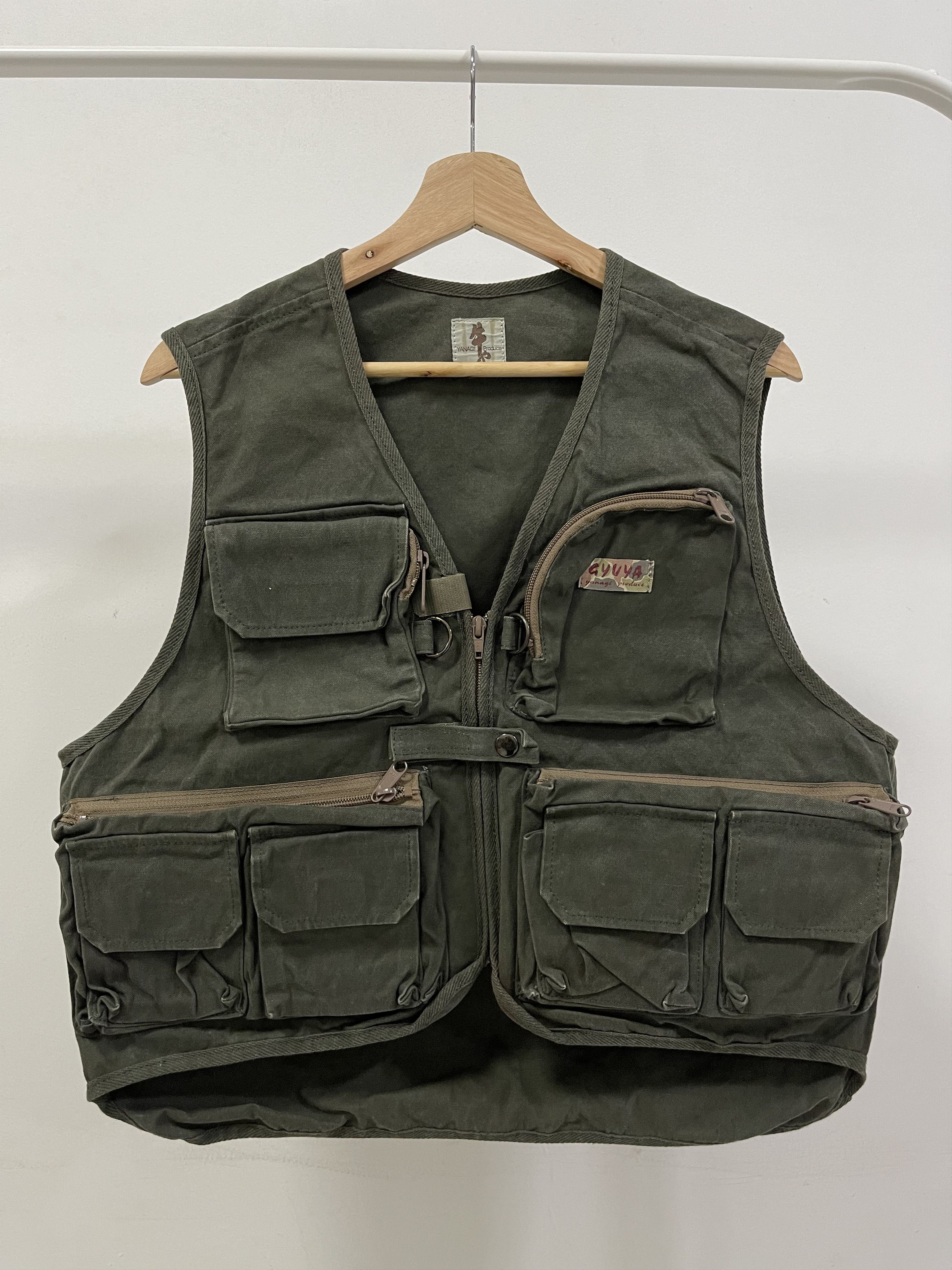 Japanese Brand Yanagi Utility Tactical Multipocket Military Style Vest Size US M / EU 48-50 / 2 - 1 Thumbnail