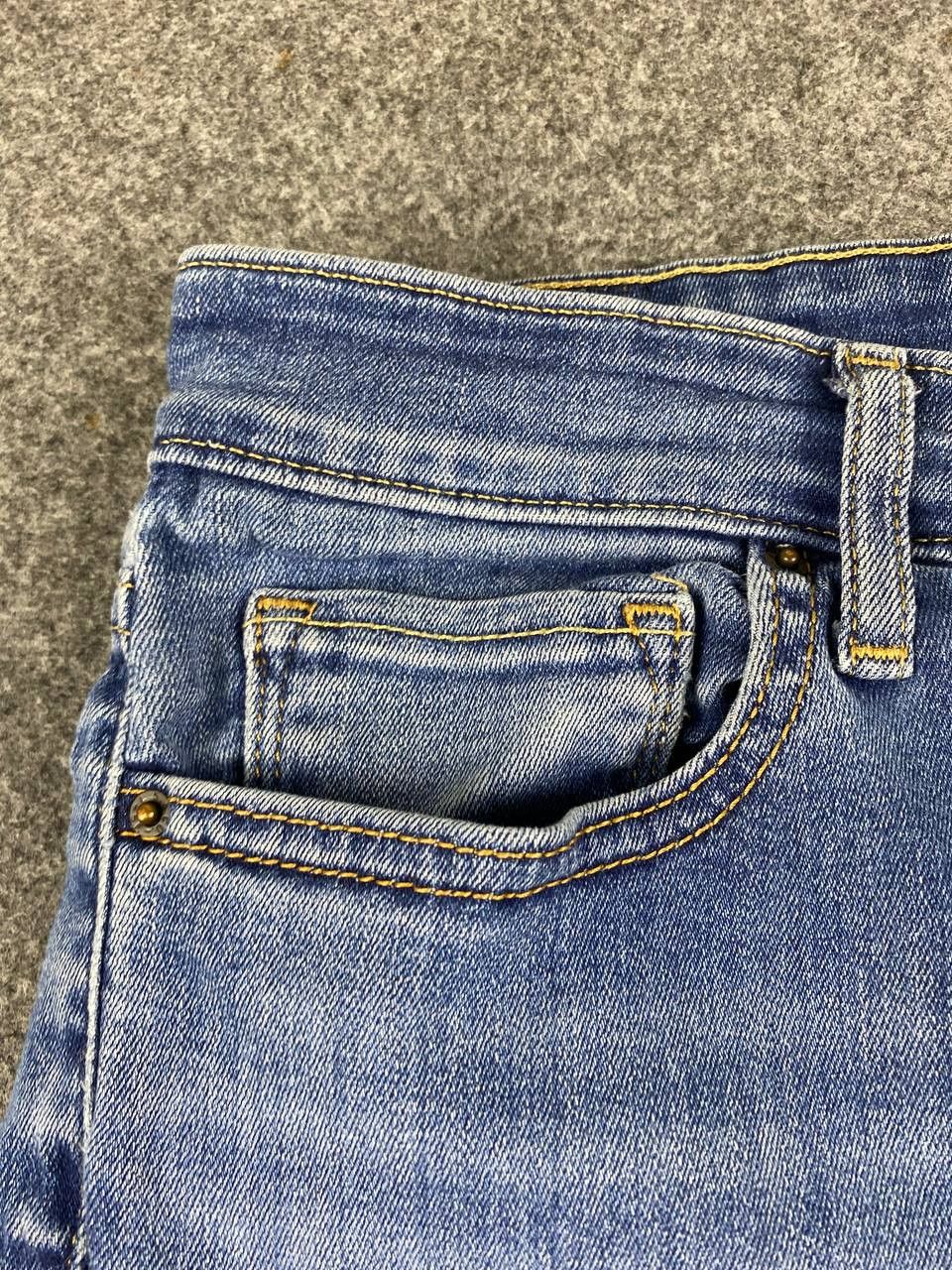 Levi's levis 714 straight slightly distressed denim Size 30" / US 8 / IT 44 - 10 Thumbnail