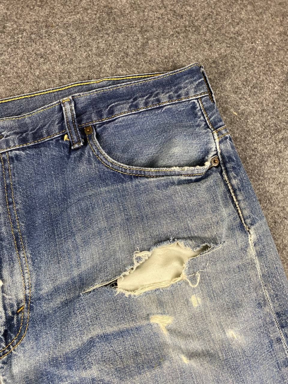 Levi's levis 569 loose fit distressed denim Size US 43 - 11 Thumbnail