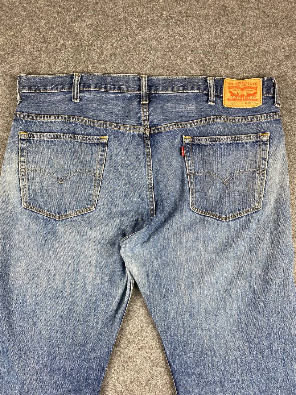 Levi's levis 569 loose fit distressed denim Size US 43 - 3 Thumbnail
