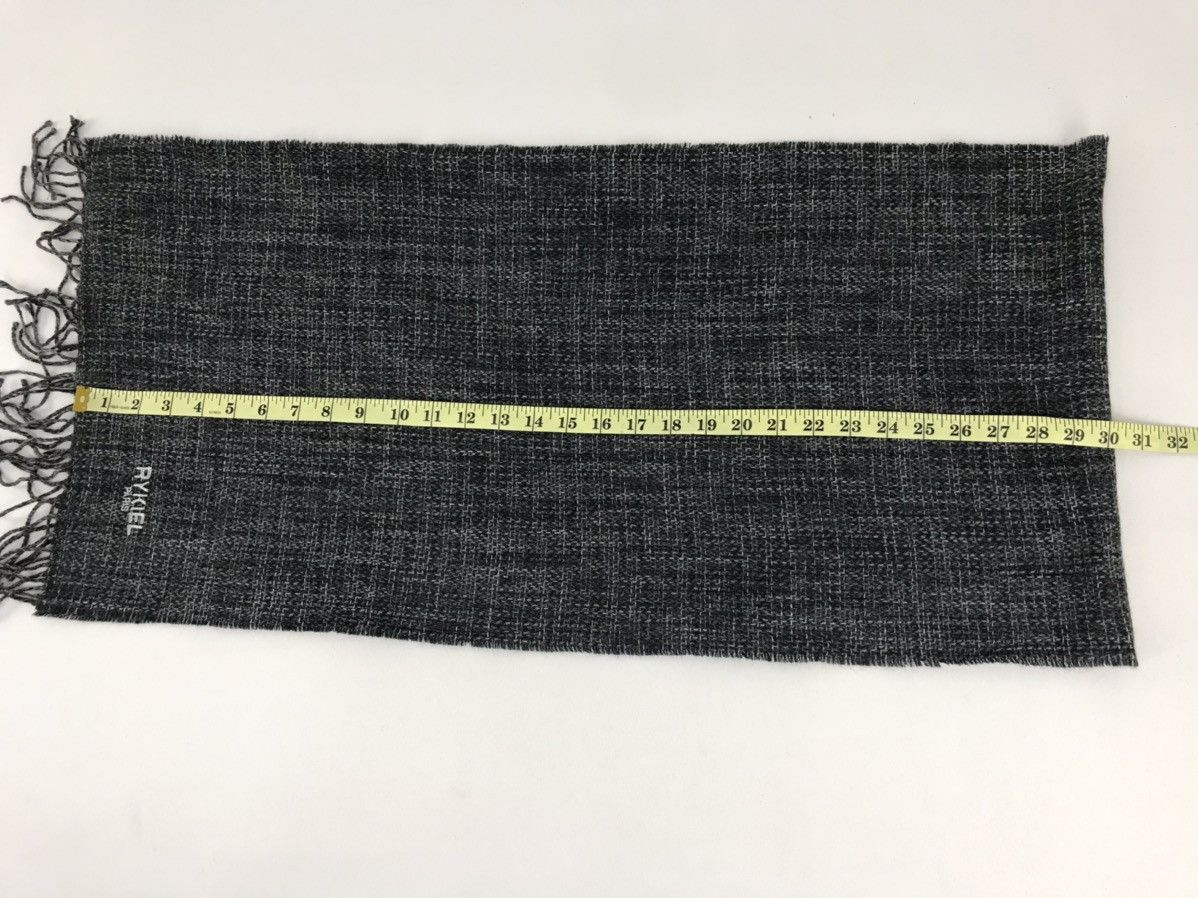 Designer × Sonia Rykiel Rykiel Paris Muffler Scarf Check Design Made In France Size ONE SIZE - 6 Thumbnail