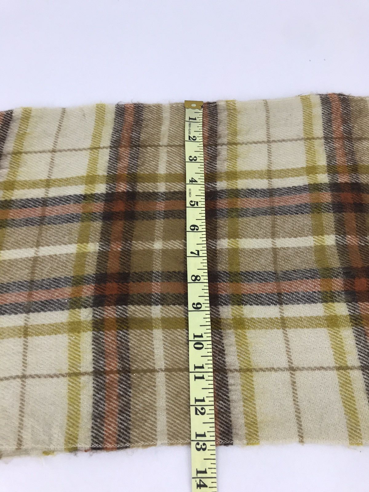 Vintage × ssstein Vintage Stein’s Paris Muffler Scarf Plaid Checked Design Size ONE SIZE - 4 Thumbnail