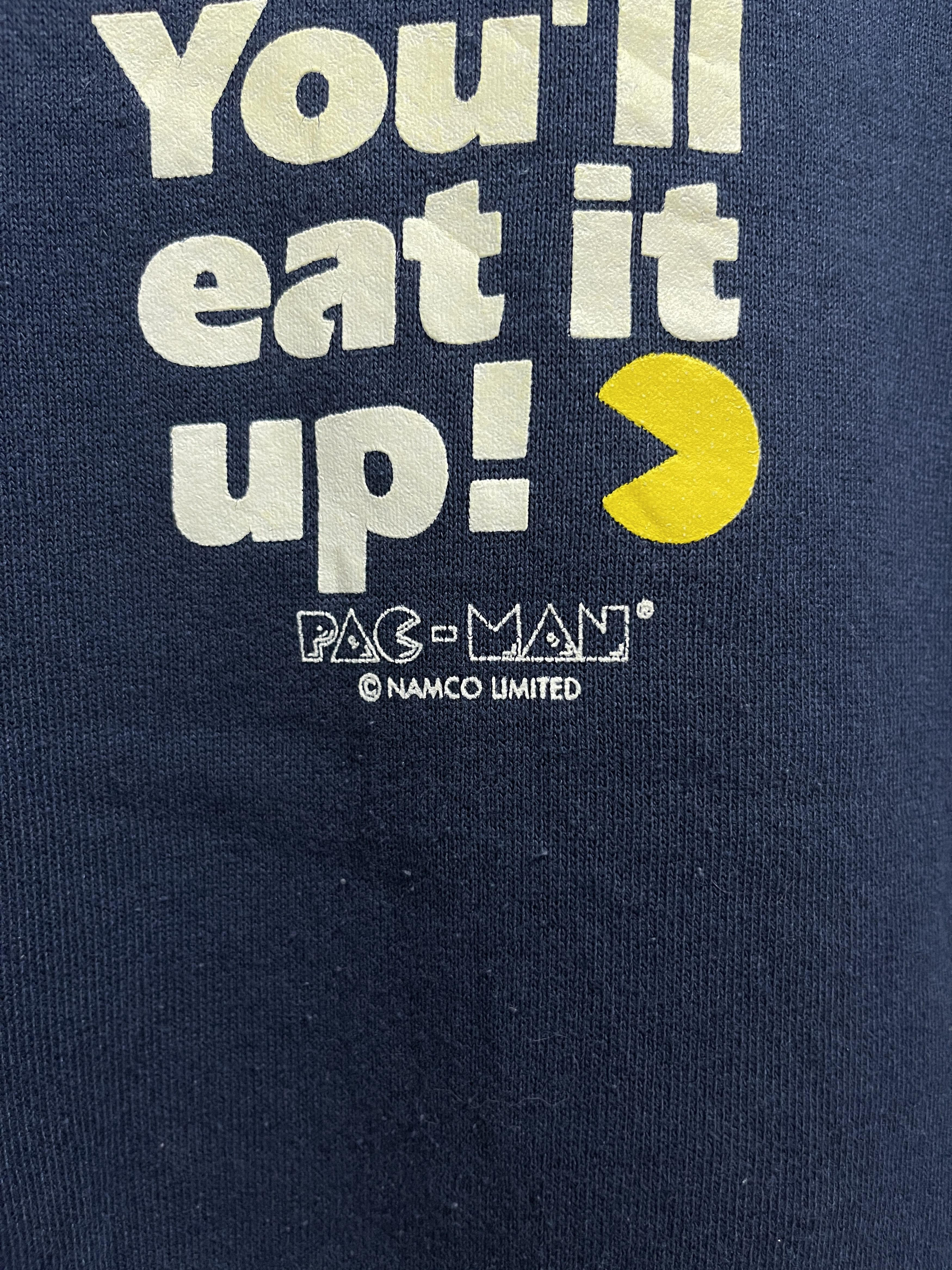 Japanese Brand Vintage Pac-Man Game Soul Promo Graphic Art Hoodie Size US M / EU 48-50 / 2 - 2 Thumbnail