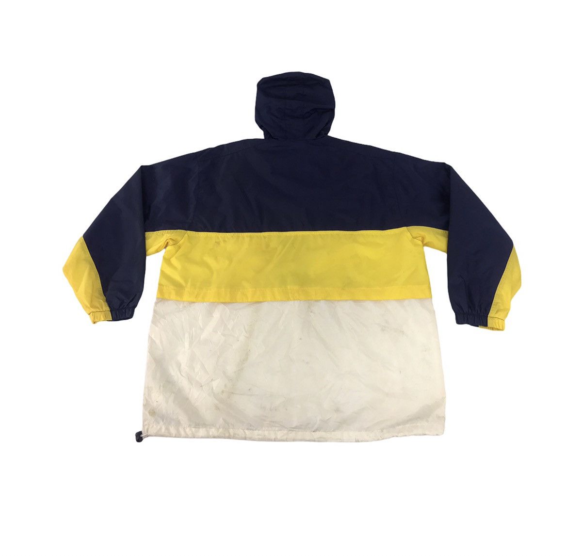 Nike × Vintage Vtg 90s Nike Windbreaker Hoodie Nylon Jacket Fashion XXL Size US XXL / EU 58 / 5 - 2 Thumbnail