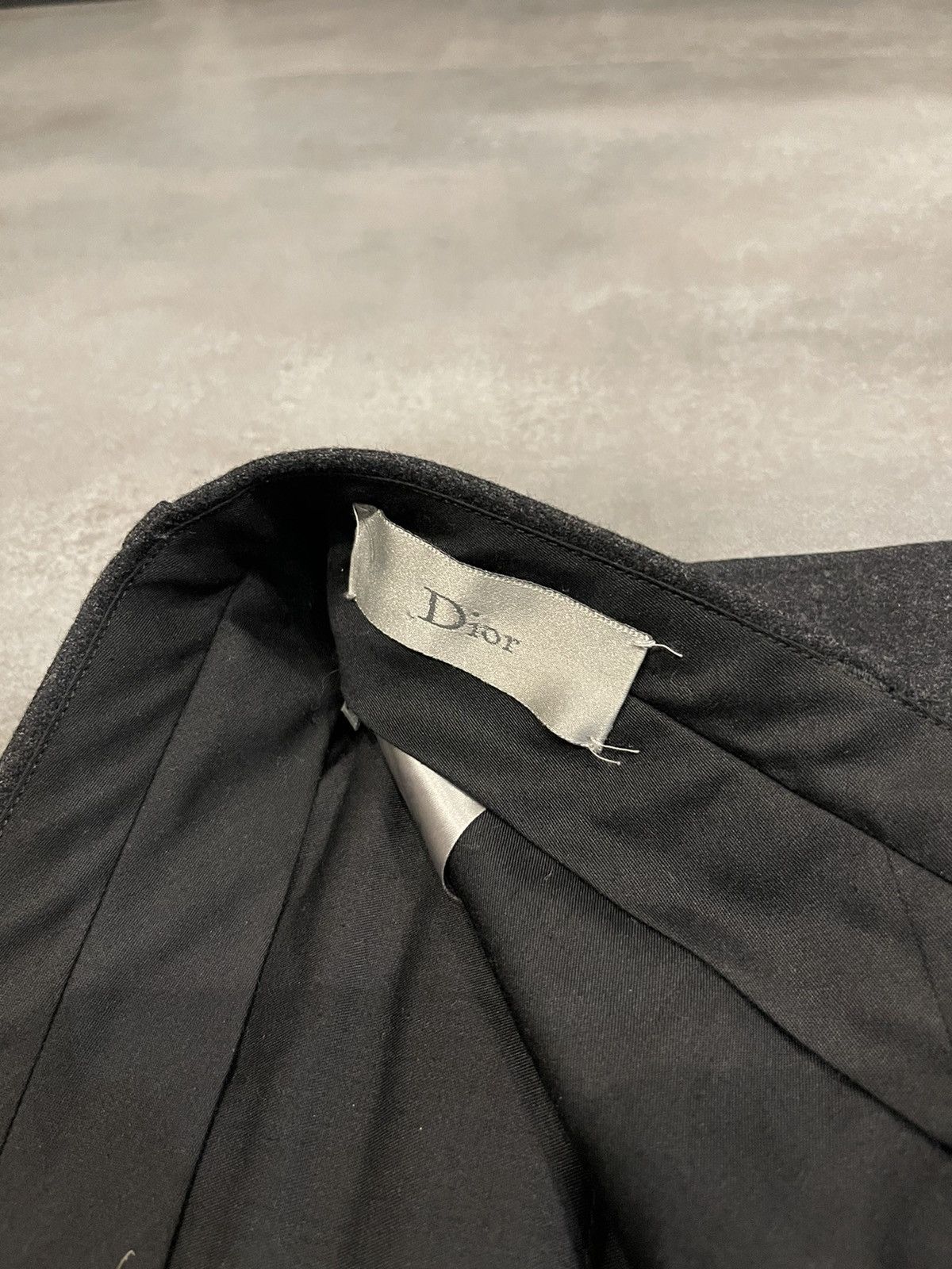 Dior Dior Mainline Dark Gray Wool Casual Pants Size US 38 / EU 54 - 15 Thumbnail