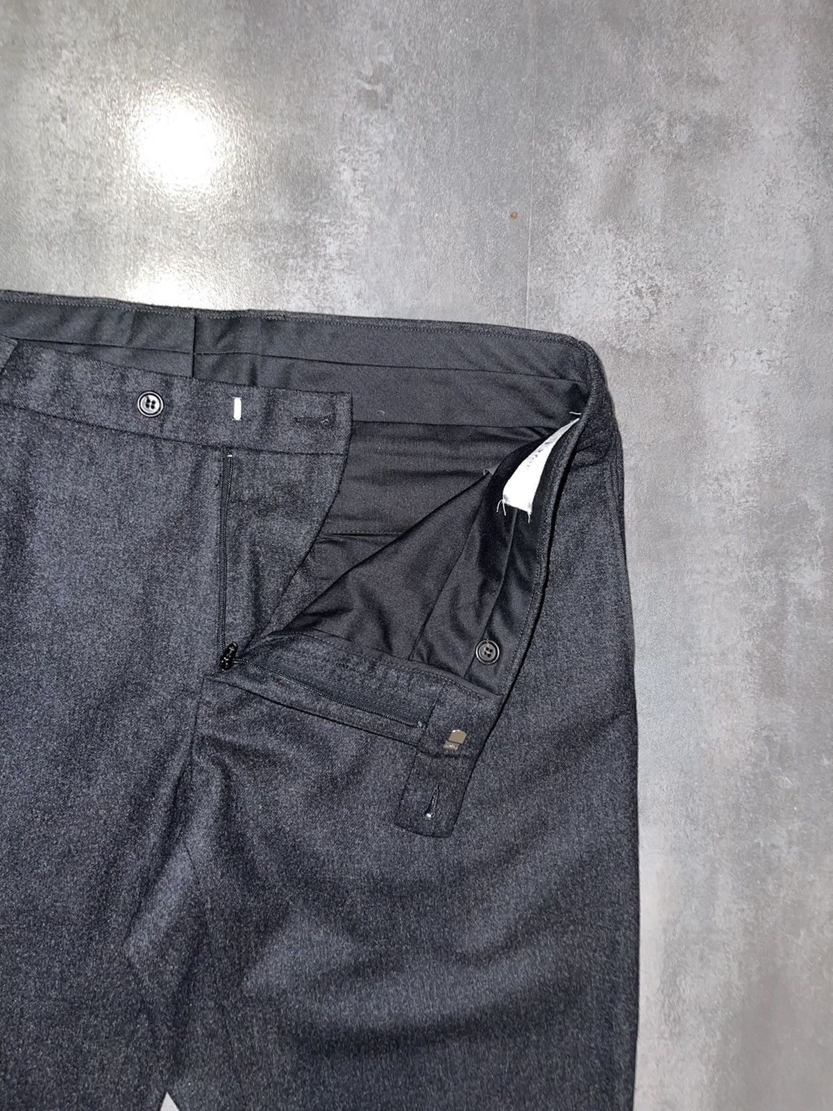 Dior Dior Mainline Dark Gray Wool Casual Pants Size US 38 / EU 54 - 13 Thumbnail