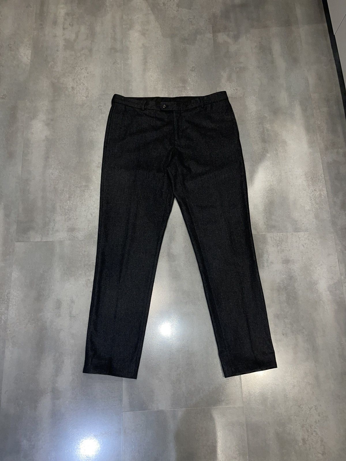 Dior Dior Mainline Dark Gray Wool Casual Pants Size US 38 / EU 54 - 2 Thumbnail