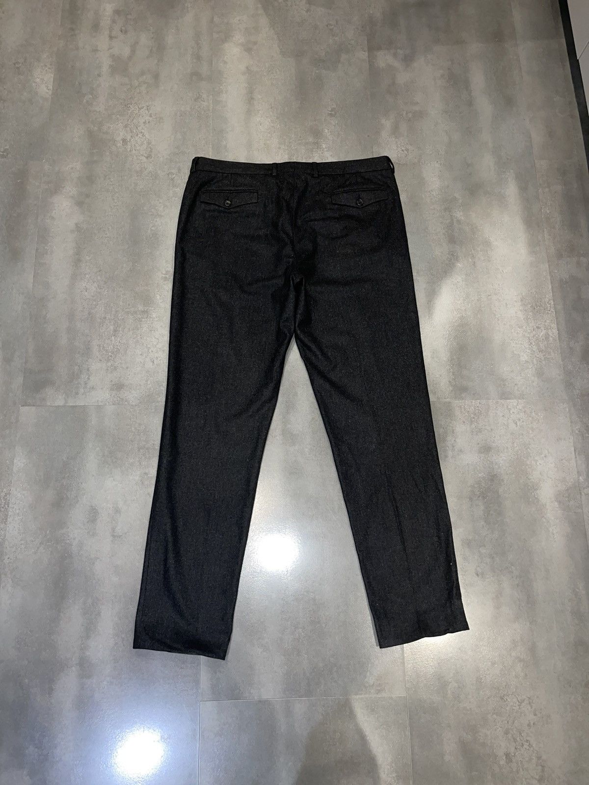 Dior Dior Mainline Dark Gray Wool Casual Pants Size US 38 / EU 54 - 8 Thumbnail
