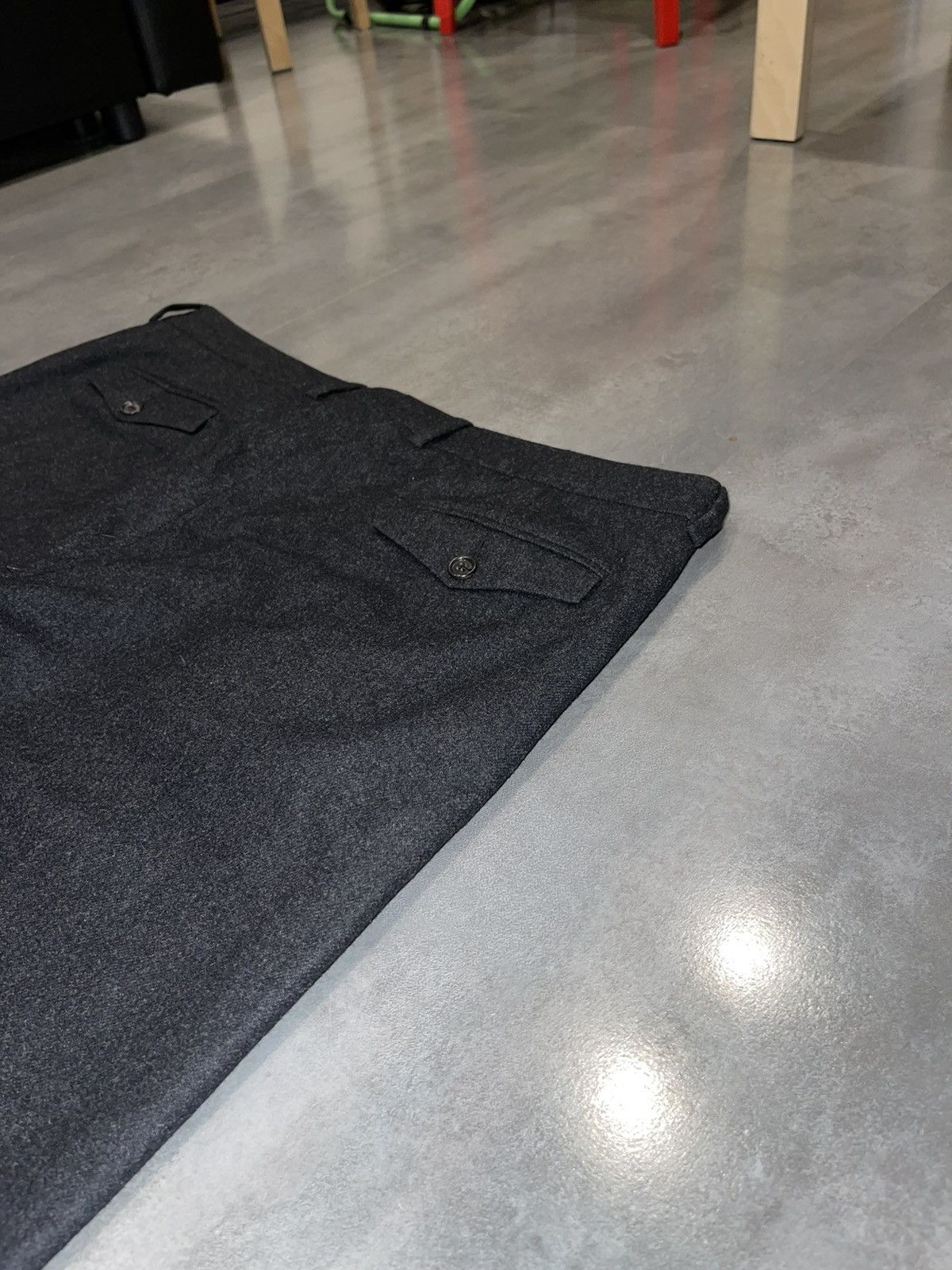 Dior Dior Mainline Dark Gray Wool Casual Pants Size US 38 / EU 54 - 10 Thumbnail