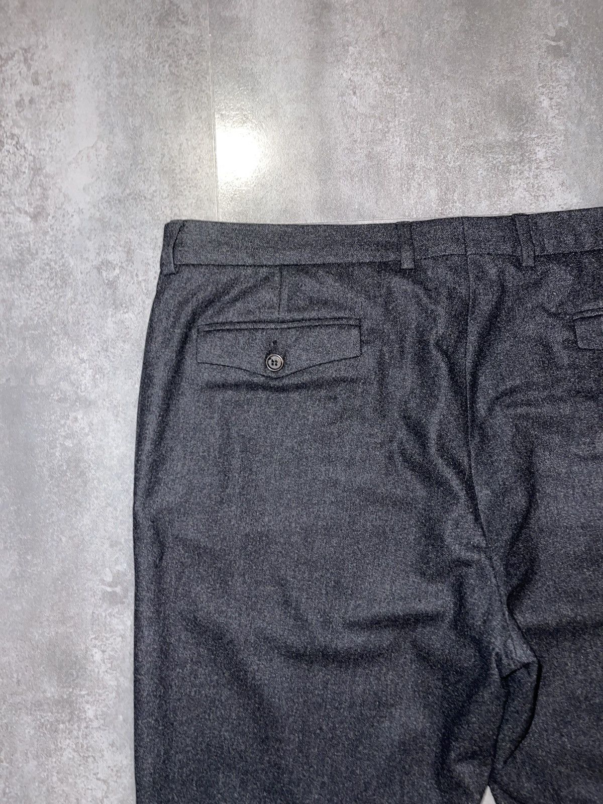 Dior Dior Mainline Dark Gray Wool Casual Pants Size US 38 / EU 54 - 12 Thumbnail
