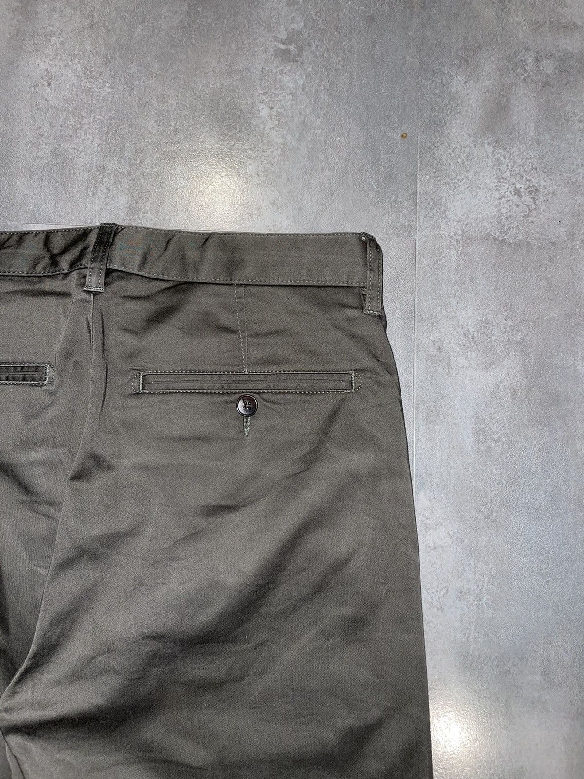 Acne Studios Acne Studios Roc Satin Swamp Green Casual Pants Size US 30 / EU 46 - 14 Thumbnail