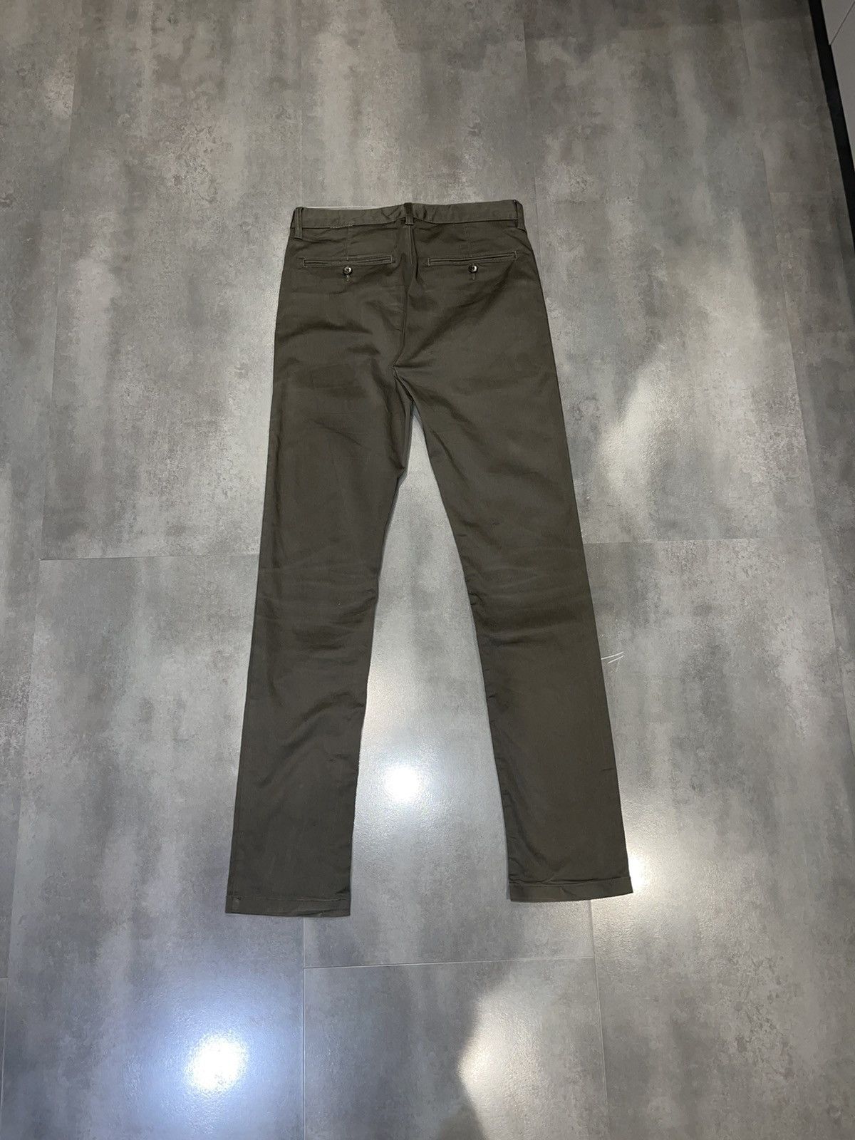 Acne Studios Acne Studios Roc Satin Swamp Green Casual Pants Size US 30 / EU 46 - 12 Thumbnail