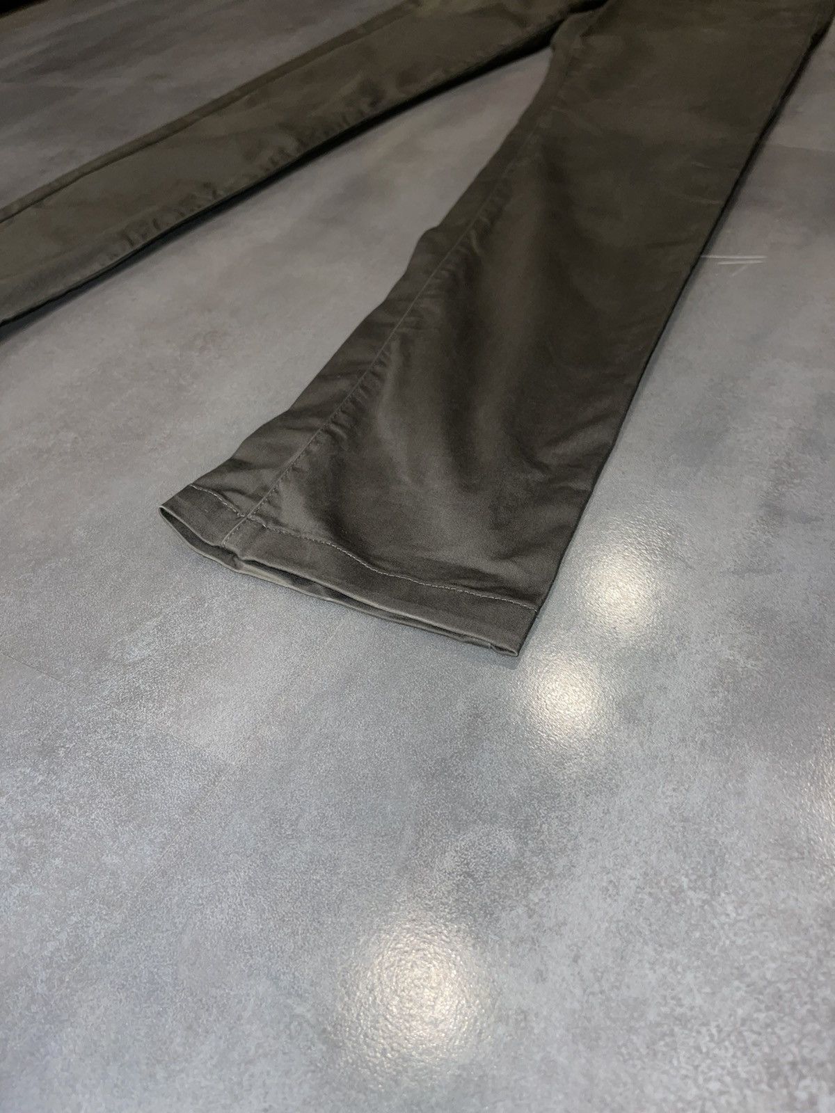 Acne Studios Acne Studios Roc Satin Swamp Green Casual Pants Size US 30 / EU 46 - 6 Thumbnail