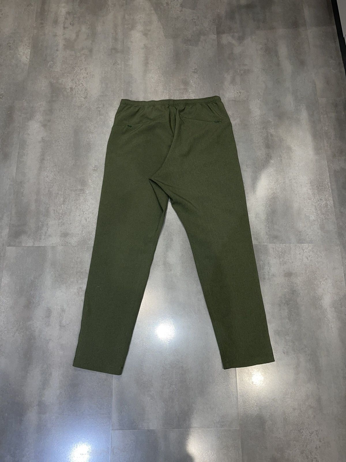 Needles Needles Butterfly Logo Swamp Green Thin Sweatpants Joggers Size US 32 / EU 48 - 11 Thumbnail