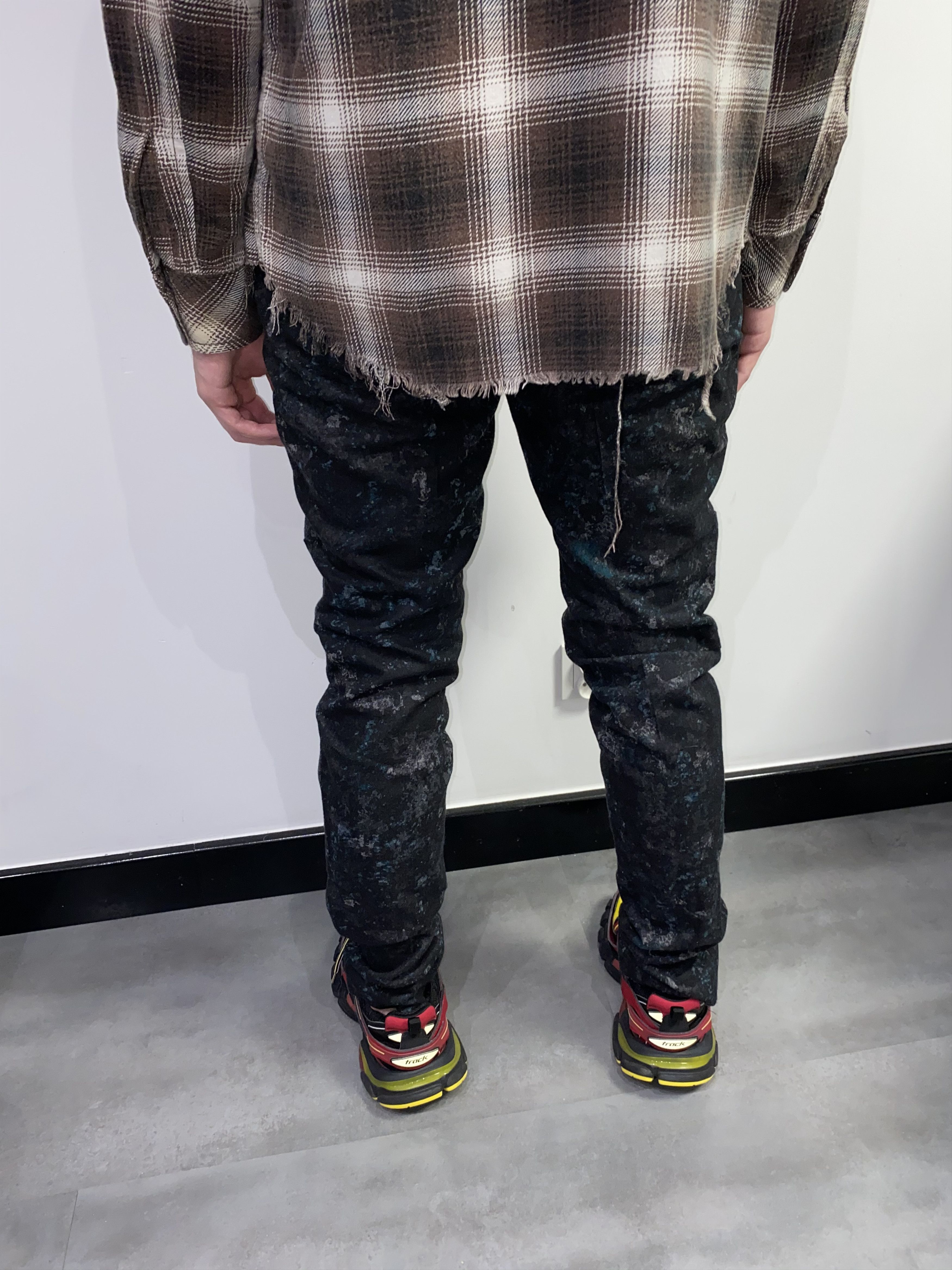 Balenciaga Balenciaga Art Painting Wool Casual Pants Size US 30 / EU 46 - 7 Thumbnail