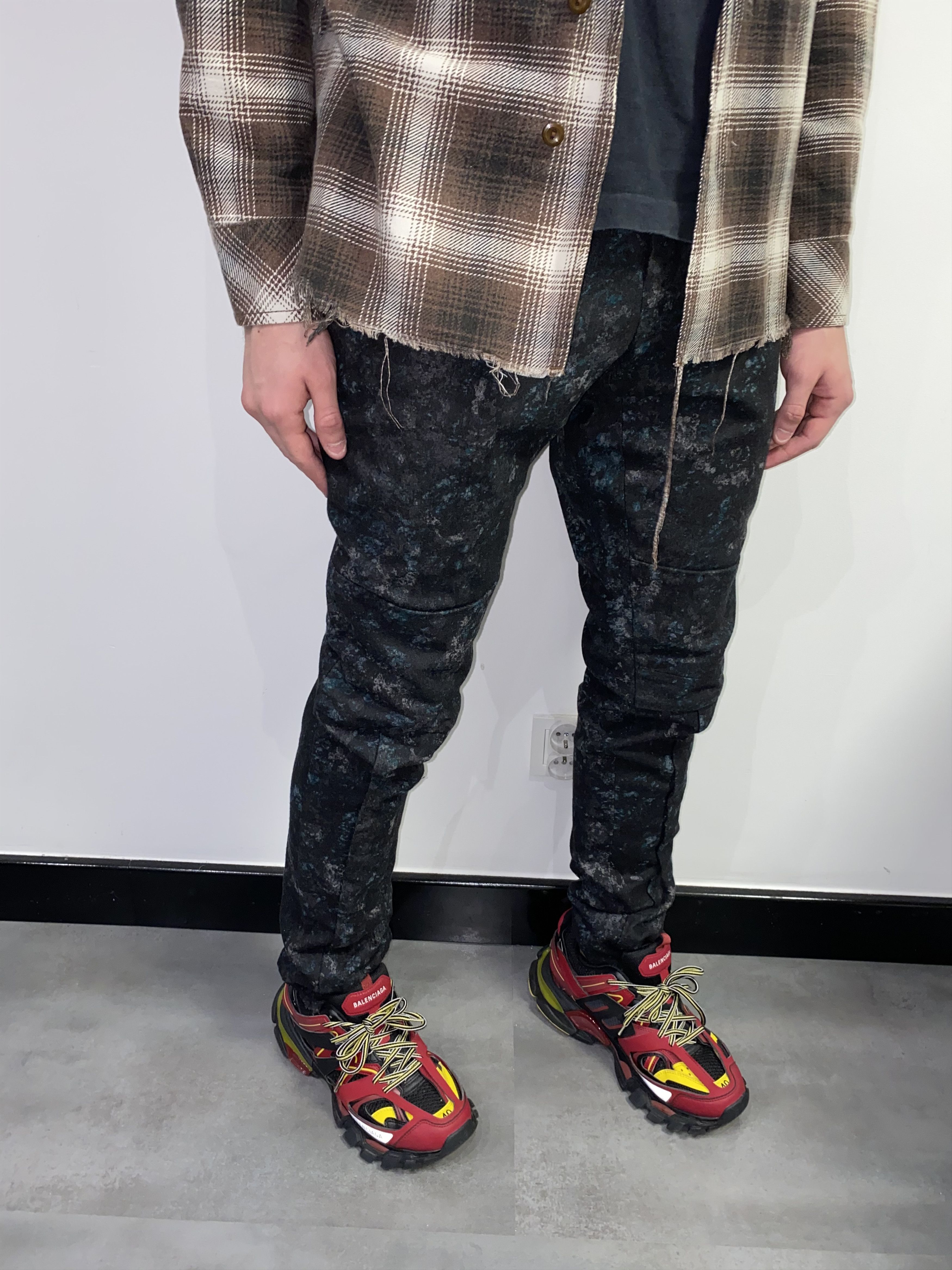 Balenciaga Balenciaga Art Painting Wool Casual Pants Size US 30 / EU 46 - 6 Thumbnail