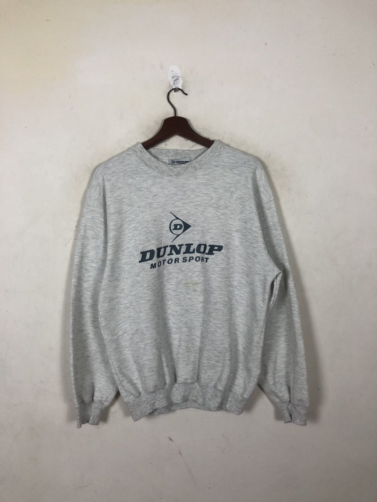 Dunlop × Vintage Vintage Dunlop Motorsports Big Logos Sweatshirt Size US M / EU 48-50 / 2 - 2 Thumbnail