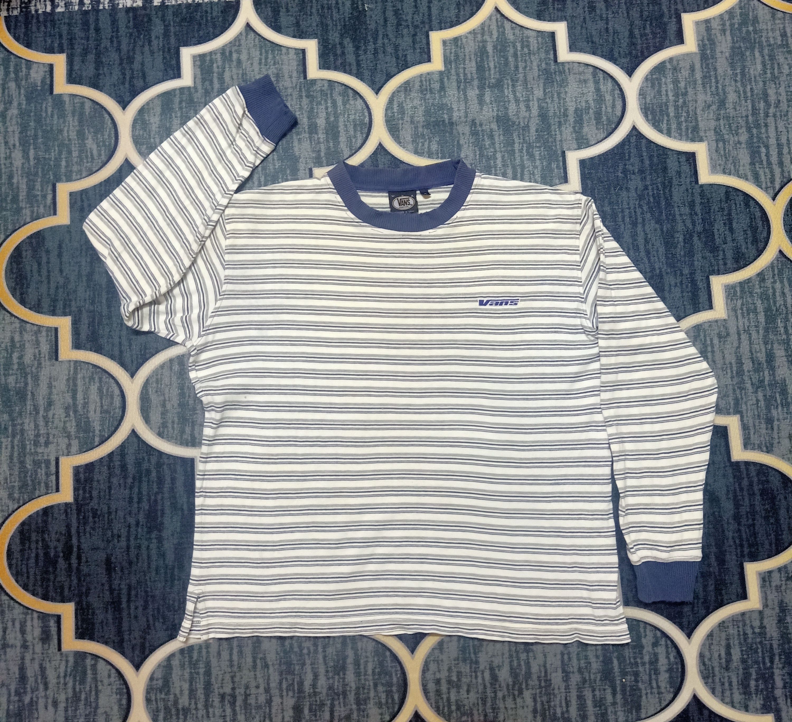 Vans × Vintage Vintage Vans stripes Long sleeve Size US M / EU 48-50 / 2 - 1 Thumbnail
