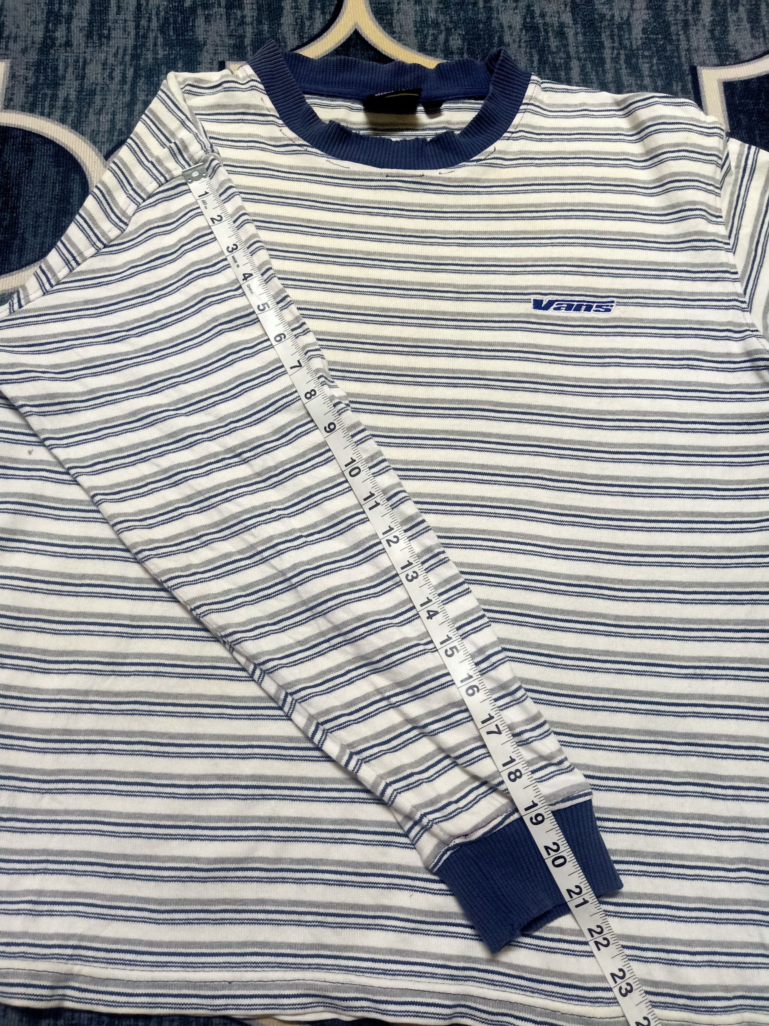 Vans × Vintage Vintage Vans stripes Long sleeve Size US M / EU 48-50 / 2 - 4 Thumbnail
